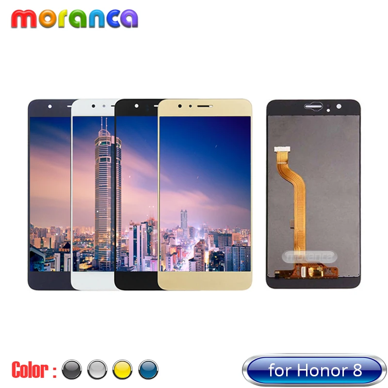 

For Huawei Honor 8 LCD Display with Touch Screen Digitizer Honor8 FRD-L19 FRD-L09 LCD Screen Black White Gold Blue Replacement