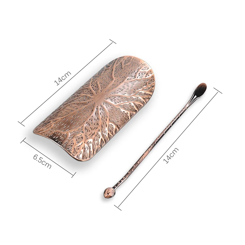 2 шт./компл. Медь чайная ложка Чай листья Chooser держатель высокое качество для китайского чая кунг-фу Аксессуары для инструментов