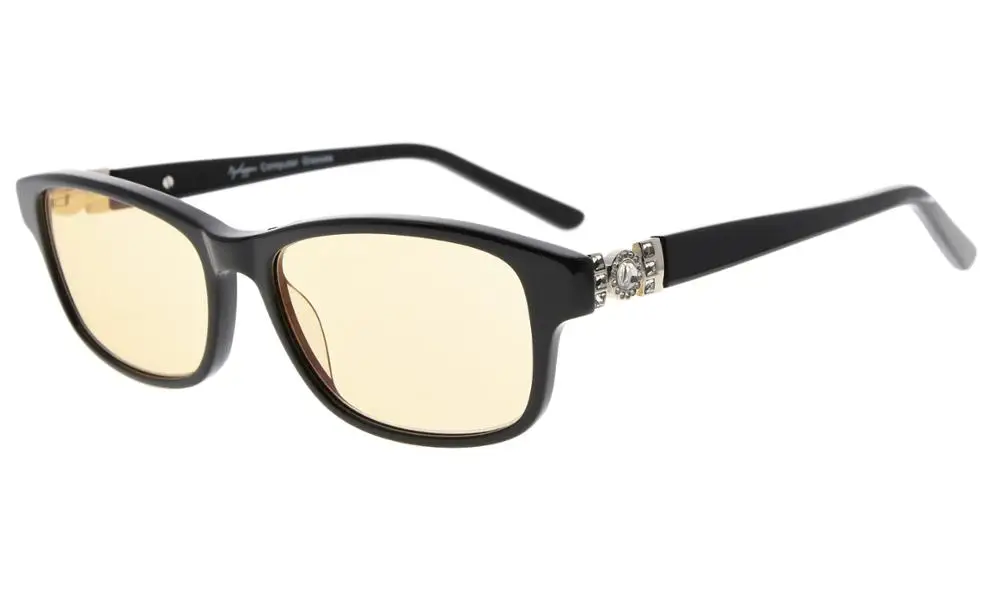 FA0062 очки женские очки оправа Rx-able ацетат очки для малого лица - Цвет оправы: Black