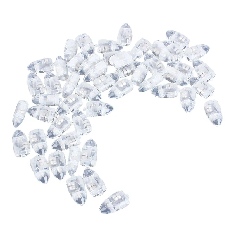 

Brand New 50pcs LED Paper Lantern Waterproof White Balloon Floral Lights For Wedding Party Decoration Supplies