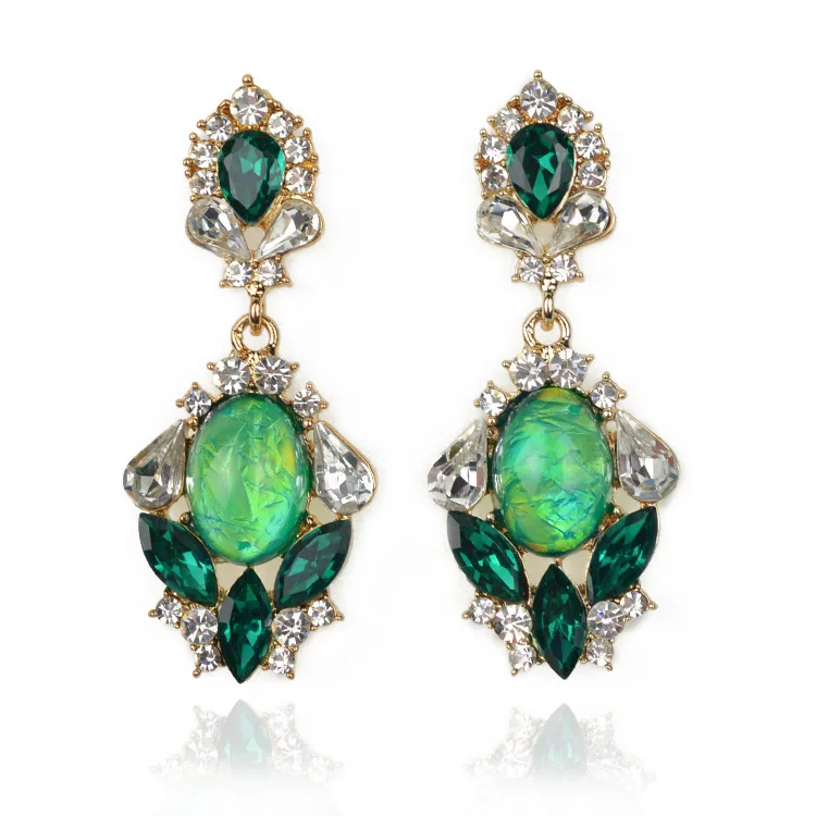 

2019 new design luxury vintage drop dangle earring big jewelry for women e847