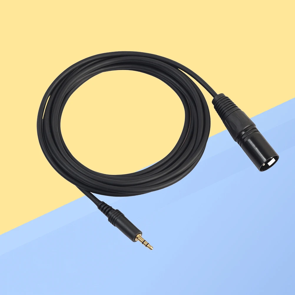 1 шт 3M USB к XLR/F телефонный кабель Запись аудио кабель адаптер для Pc Mac Запись(черный