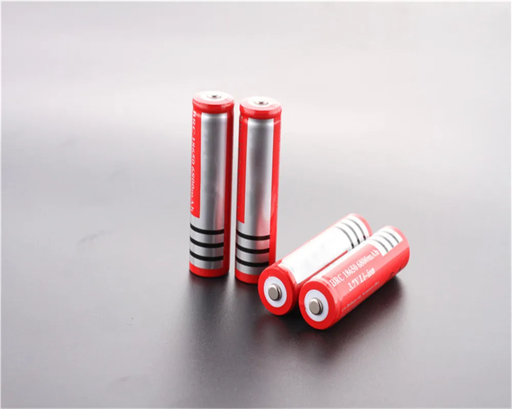 8 шт X 18650 6800mAh 3,7 V литиевая аккумуляторная батарея для фонарика 18650 F68