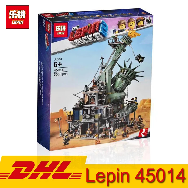 

Lepin 45014 3560Pcs Movie Series Doomsday Castle Statue of Liberty Set Building Blocks Bricks Kids Toys Gifts LegoING 70840