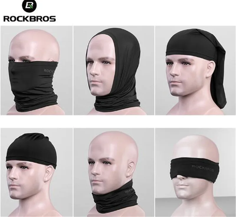 Повязка на голову Rockbros для мужчин и женщин маска велоспорта с защитой от УФ