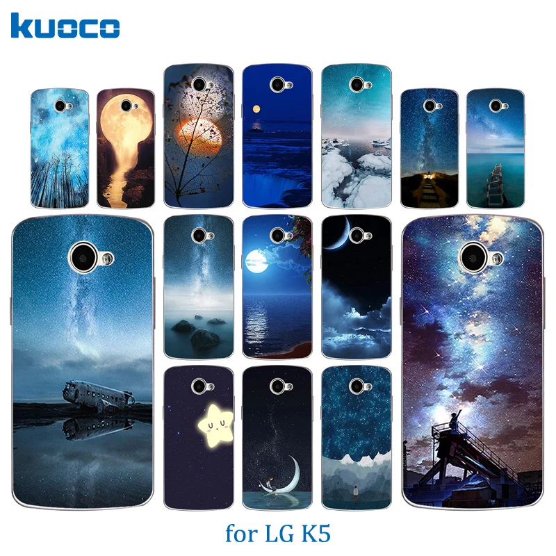 Милый модный окрашенный чехол для телефона 5 0 дюйма LG K5/K5 LTE X220 X220DS задняя крышка с