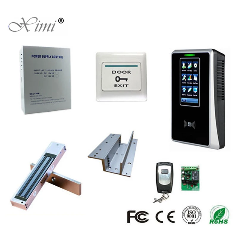 

TCP/IP Touch Screen ZK SC700 Time Attendance And Access Control System RFID Card 125KHZ Smart Card Door Access Control System