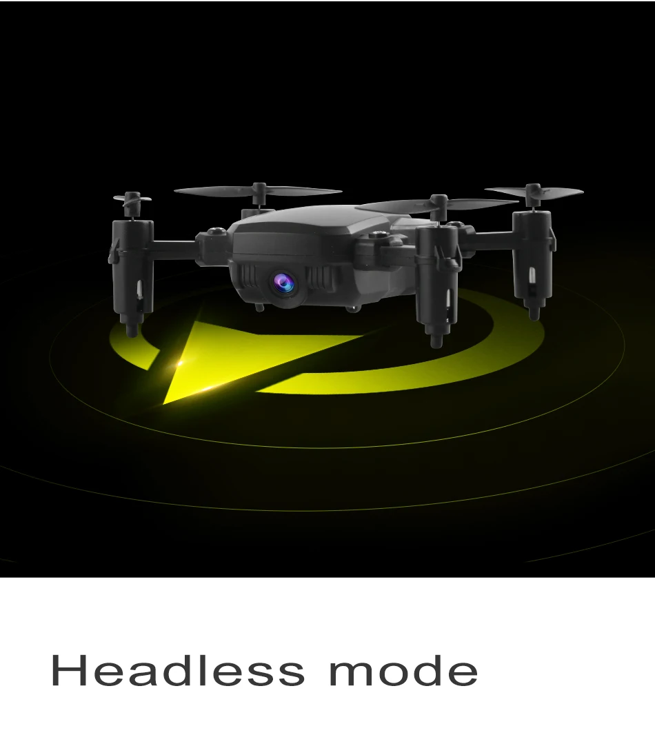 Quadcopter with 2MP Camera Mini Foldable RC Drone M11 2.4GHz 6-Axis Gyro WiFi FPV Drone Good Choice for Helicopter Training (17)