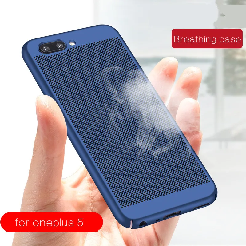 Breathing Phone Case for Oneplus 5 Shockproof PC Back Covers Shell Protective Housing One Plus Ultra Thin |