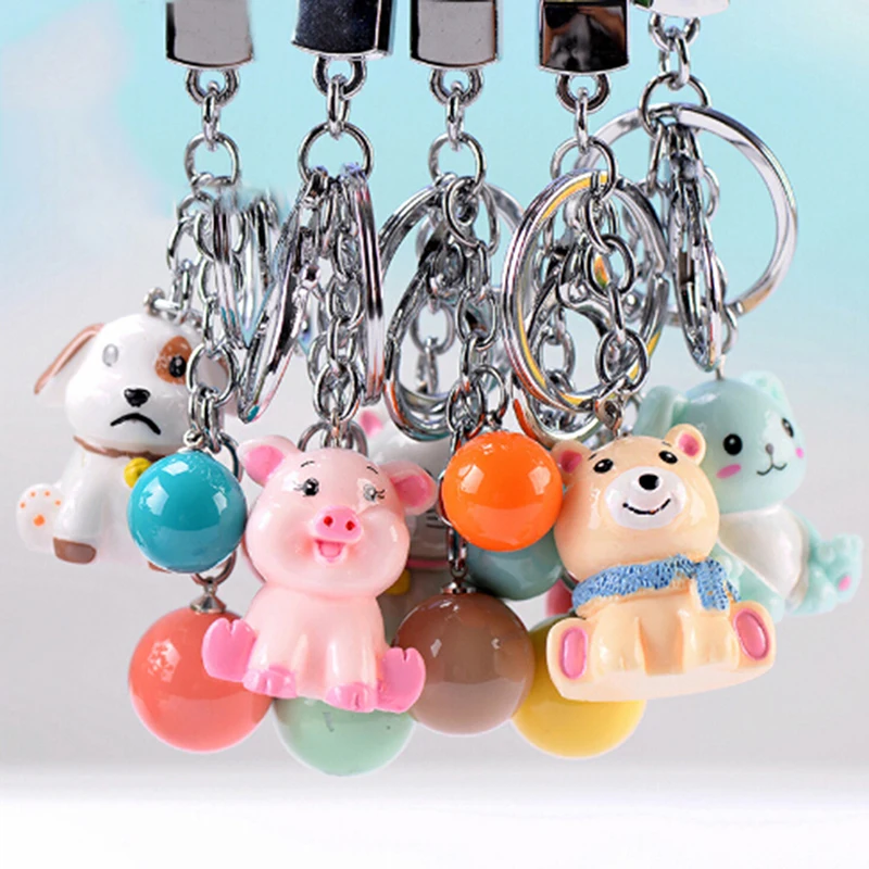 

Cute Pig Small Ornament Toy Gift Home Decoration Pig Dog Cat Figurines Miniatures Micro Resin Crafts Decoration Accessories