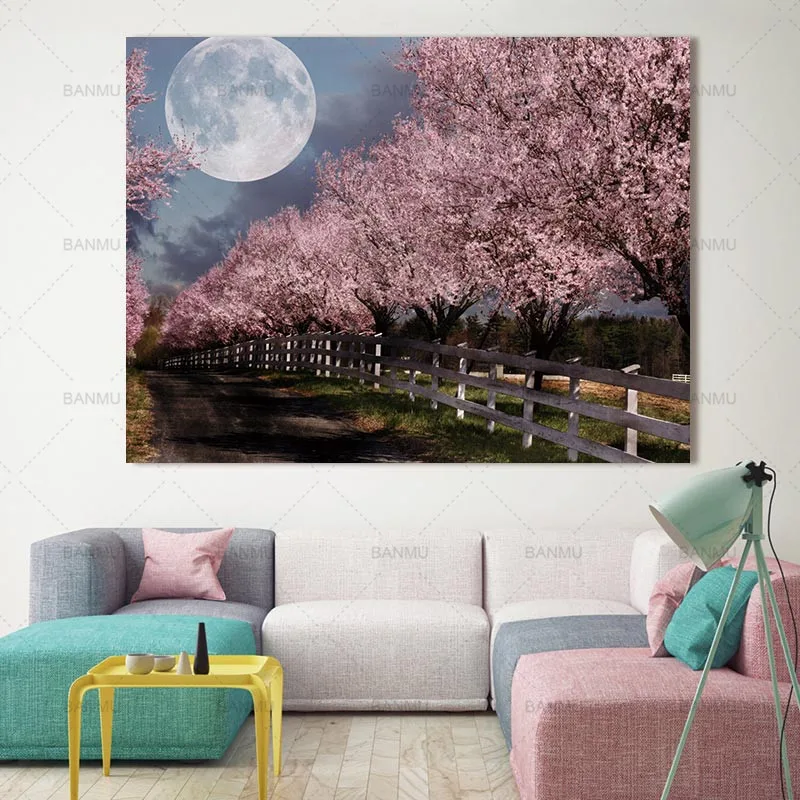 

Wall Art Picture wall art painting Print canvas painting flower poster print on canvas no frame Wall decoration for living room
