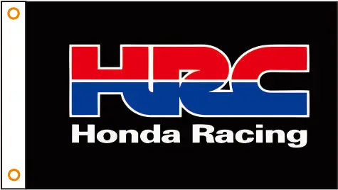 

Motorcycle flag HONDA HRC Banner 3ftx5ft 100% Polyester 01