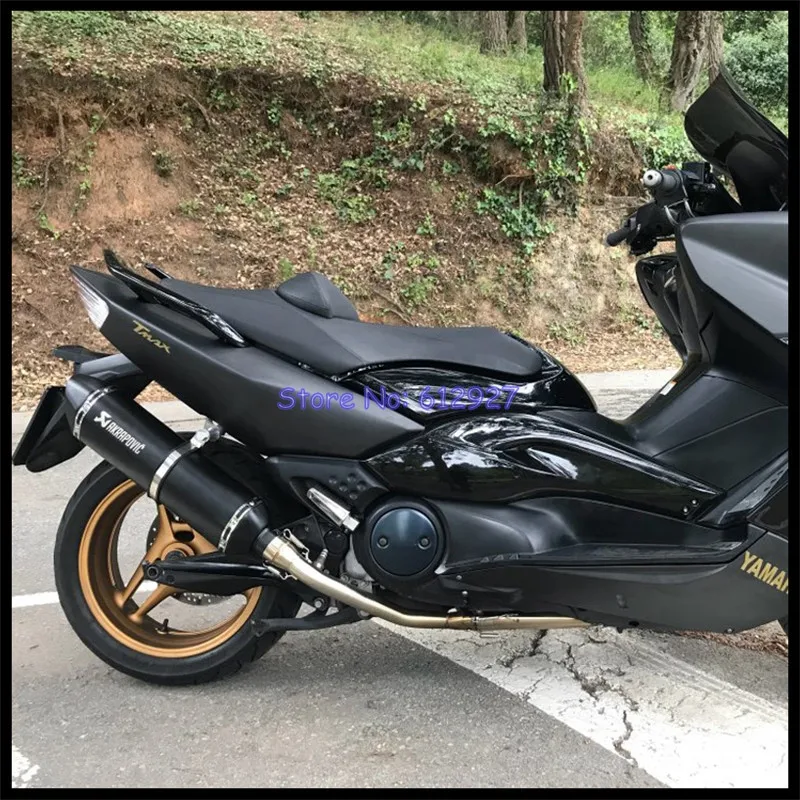 Для Yamaha Tmax 500 Tmax 530 мотоциклетная выхлопная система Akrapovic без шнуровки, передние трубы с 57 см глушитель
