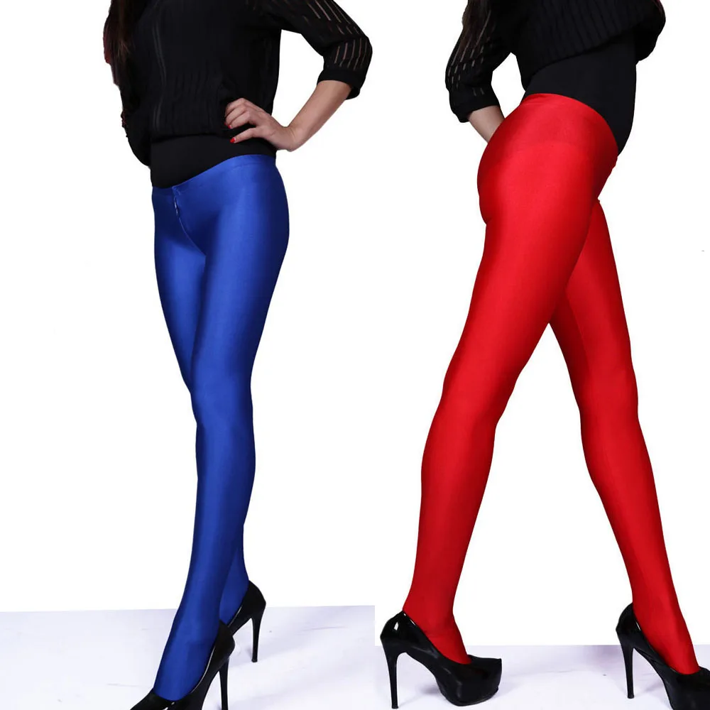 

XXL Plus Size Wetlook Sexy Zipper Crotch Wet Look Leggings Women Open Butt Fetish Gay Pants Bodycon Shiny Trousers Sexy Legging