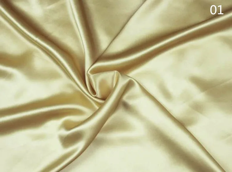 19 мм чистый шелк сатин ткань супер ширина 280 см 110 дюйма Ширина Серебристый цвет 81 gsm для постельных принадлежностей 2 метра для тестирования образцов