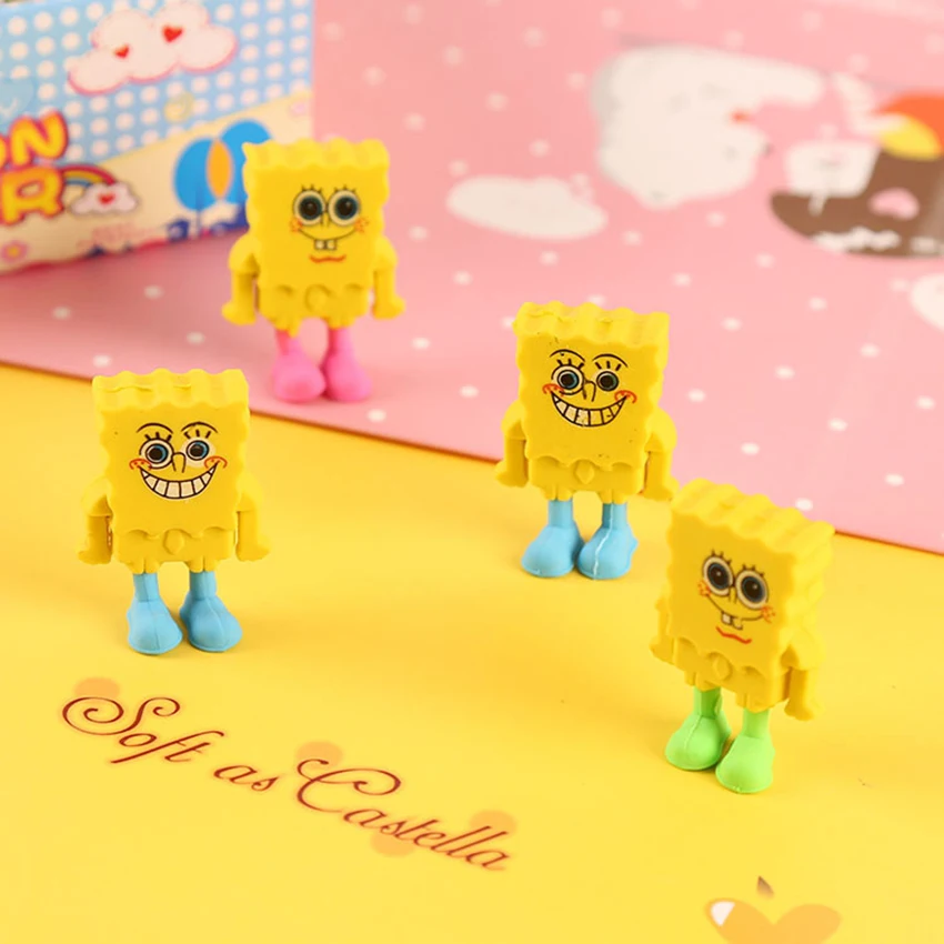 Милый мультяшный ластик для студентов кавайные канцелярские школьные Товары