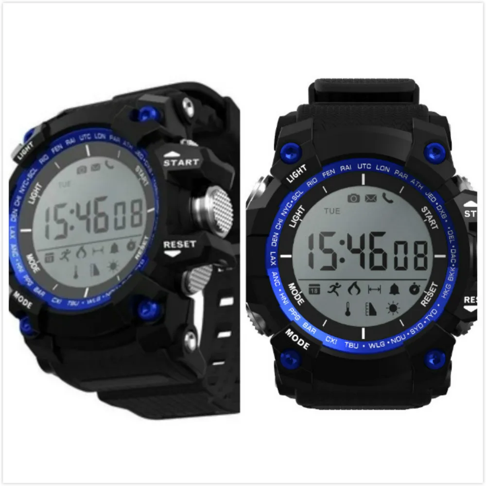 Sports Health Smart Watch Supports High Barometric Temperature UV