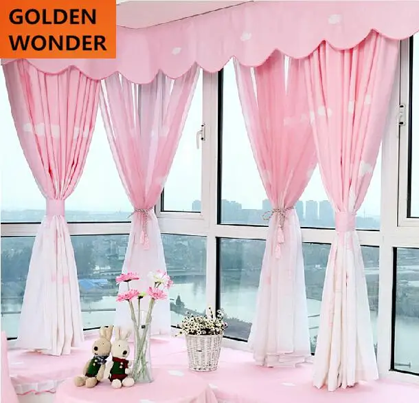 2016 New Arrival Mediterranean Style Curtain Pink Curtains For 2016 New Arrival Mediterranean Style Curtain Pink Curtains For Wedding Room Living Children S Bay Window In From Home