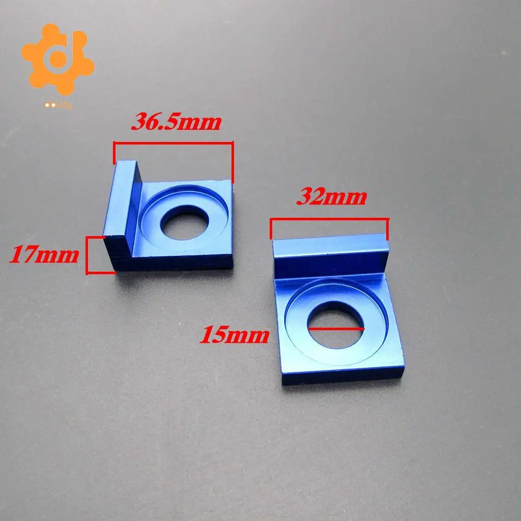 Chain Tensioner Adjuster 15mm L Block for  110cc 125cc PIT Quad Trail Wheel Dirt Pit Bike ATV