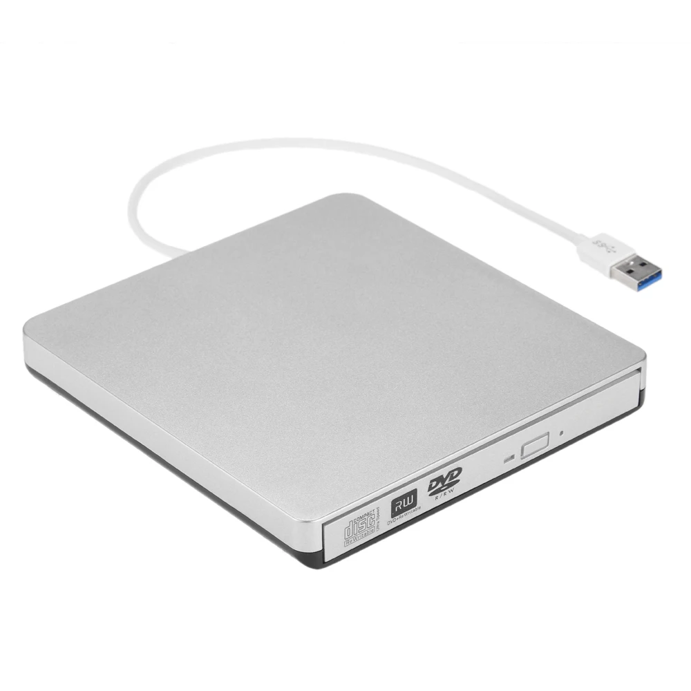 USB 3,0 портативный ультра тонкий внешний CD-RW DVD-RW CD DVD rom плеер привод писатель Rewriter горелки для MacBook ноутбука ПК рабочего стола