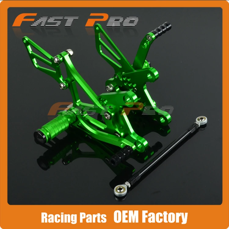 CNC Motorcycle Adjustable Billet Foot Pegs Pedals Rest For KAWASAKI ZX6R ZX-6R ZX 6R 2005 2006 2007 2008 CNC Motorcycle Adjustable Billet Foot Pegs Pedals Rest For KAWASAKI ZX6R ZX-6R ZX 6R 2005 2006 2007 2008