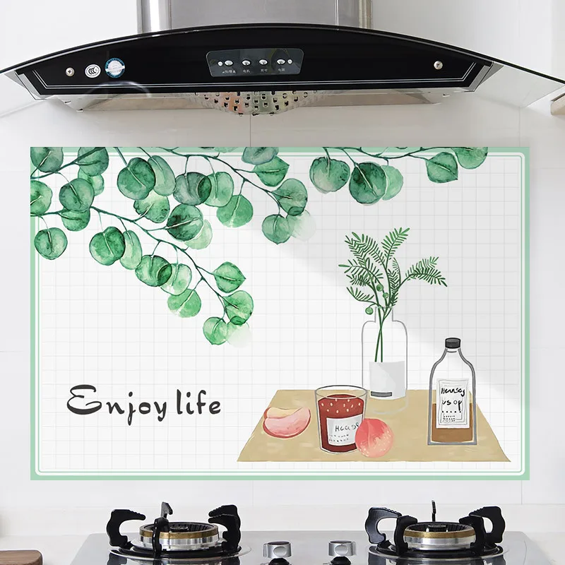 1Pcs 60*90 cm Kitchen Wall Stickers For Smoke Exhaust Foil Oil Sticker Decal Home Decor Art Accessories Bedroom Decor 1Pcs 60*90 cm Kitchen Wall Stickers For Smoke Exhaust Foil Oil Sticker Decal Home Decor Art Accessories Bedroom Decor