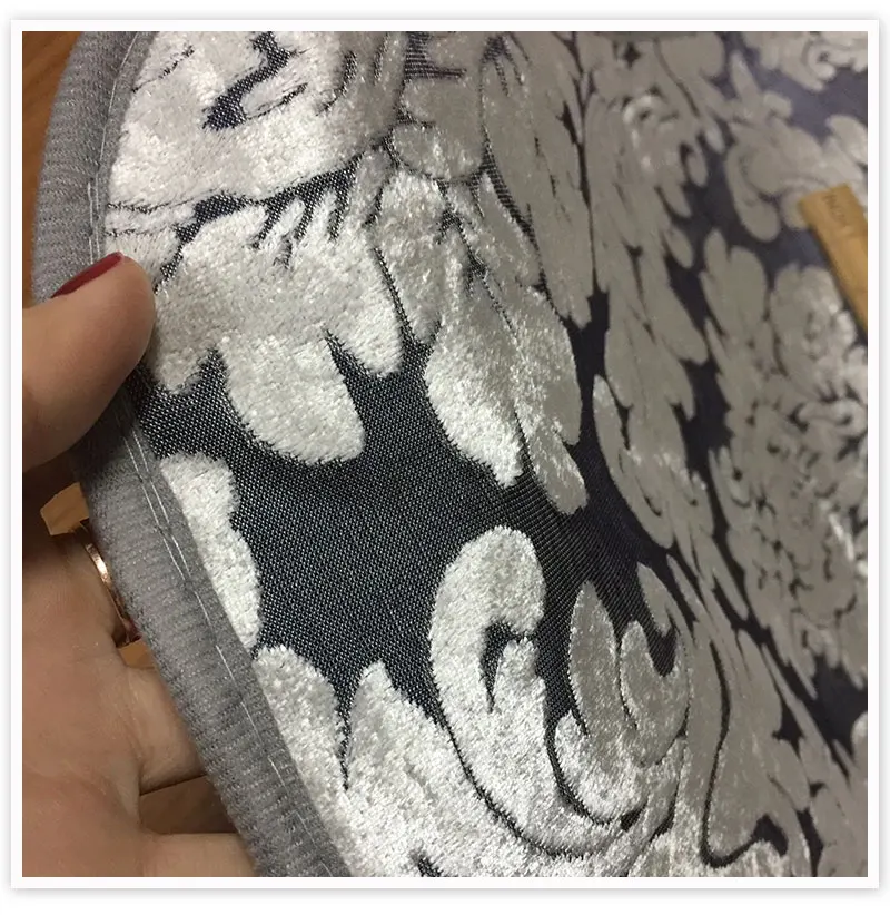 Европейский стиль серый цветочный жаккард махровая ткань Чехлы для диванов плюшевые секционные диванные чехлы дешевые Капа para fundas de sofa SP3768