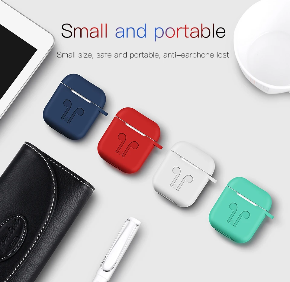 For Apple AirPods 2 1 Charging Case Silicone Skin Cover