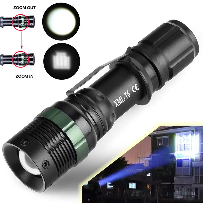 Free Shipping Highpower Zoom Adjustable Lamp Light 2500 Lumen Zoomable Cree Xml T6 Led Flashlight Focus Torch Super Bright Torch Light Cree Torch Waterprooflight Pool Aliexpress Free Shipping Highpower Zoom Adjustable Lamp Light 2500 Lumen Zoomable Cree Xml T6 Led Flashlight Focus Torch Super Bright Torch Light Cree Torch Waterprooflight Pool Aliexpress