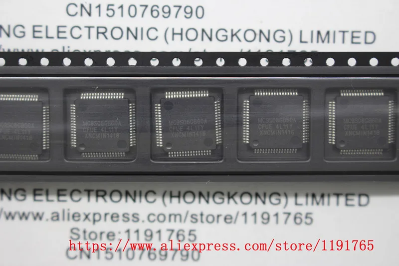 Free shipping MC9S08GB60A MC9S08GB60ACFUE 4L11Y 10pcs/lot-in Integrated ...