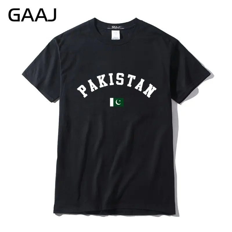 Pakistan Flag Men T Shirts Clothing Streetwear Print Letter Northern