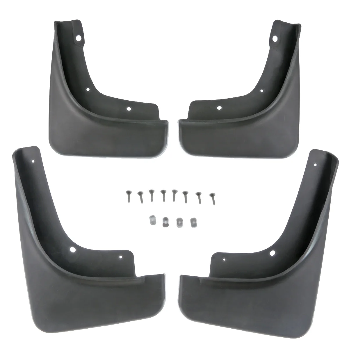 

Set of 4 Mud Flaps Kit Fit For Jeep Compass 2017-2018 Splash Guards 82214642AE
