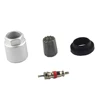 4 Sets Replacement Car TPMS Tire Pressure Sensor Nut /Valve Core/ Valve Cap /Gasket Kits works on universal vehicles ► Photo 3/4