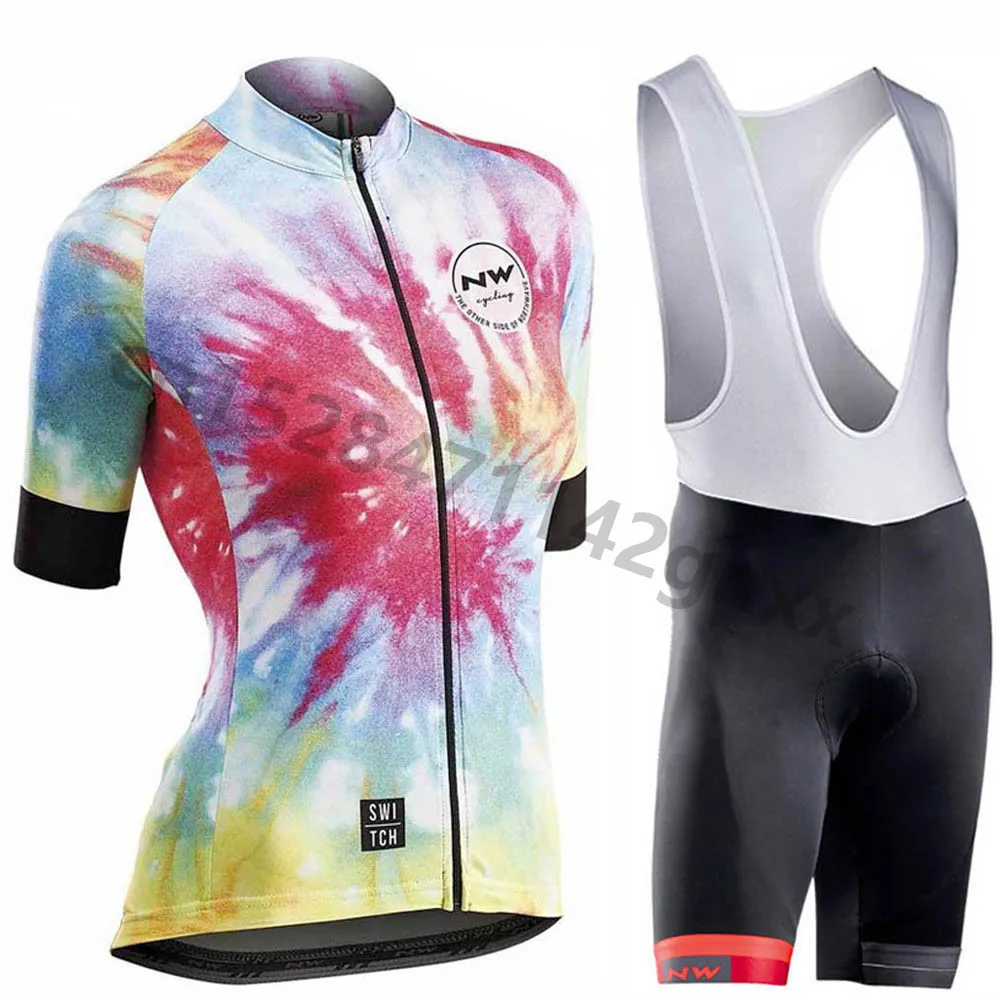 

Northwave Cycling Jersey Set 2019 Pro Team NW Quick Dry Bicycle Cycling Clothing Women MTB Bike Maillot Ropa Ciclismo Bib Shorts