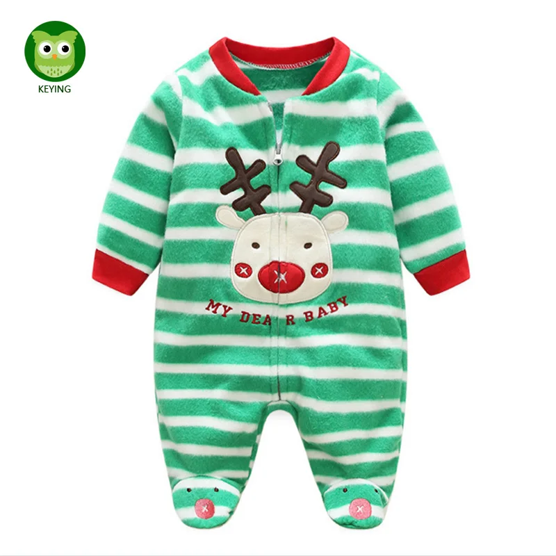 KEYING infant baby Romper winter Baby infant Jumpsuit newborn Animal