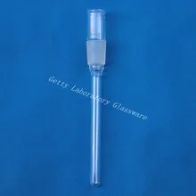 Стеклянный термометр адаптер, 180 мм стержень, трубка для термометрии 24/29 шарнир