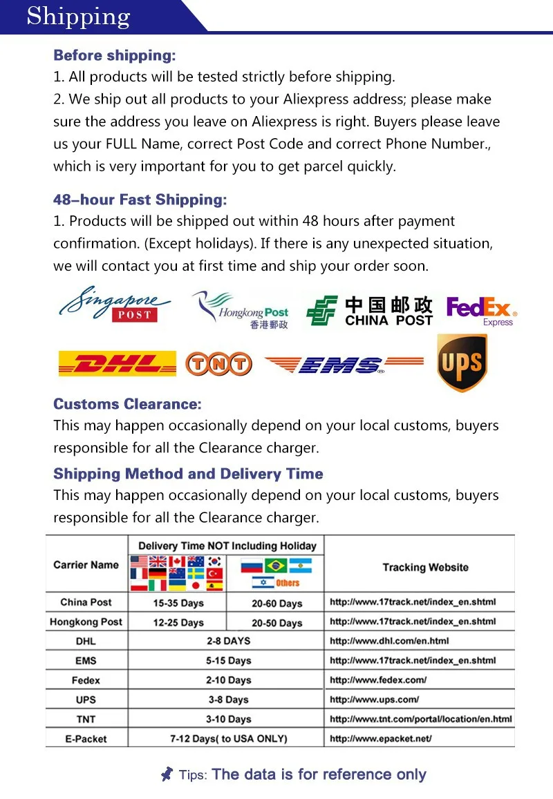 Shipping