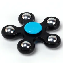 Пять бусин Спиннер ручной Спиннер для повседневного использования Спиннер Пентагон стальной шар снимает ребенка стресс Спиннер игрушка-Спиннер SL241