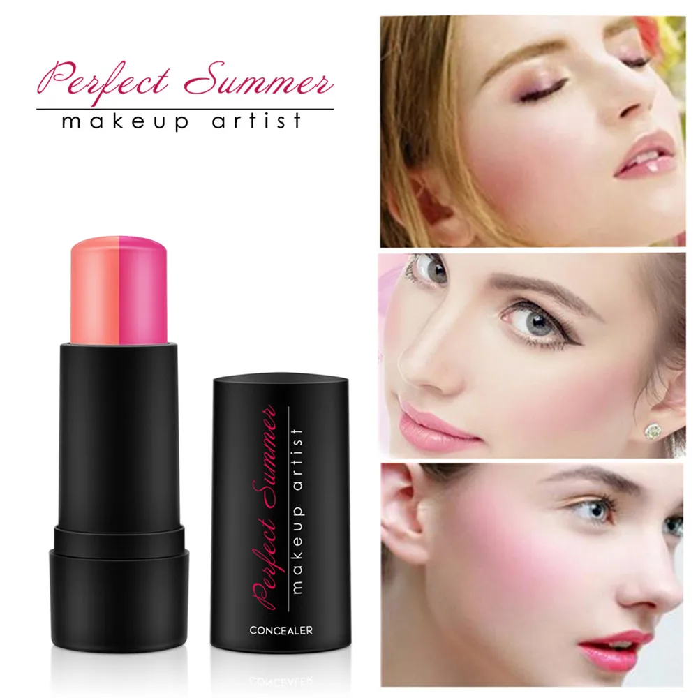 Perfect Summer Blusher Face Makeup Shimmer Highlighting