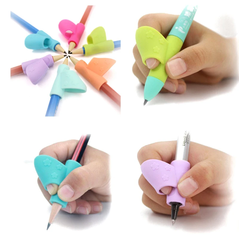 

3PCS/Set Party Favors Children Pencil Holder Pen Writing Aid Grip Posture Correction Early Practice Tools
