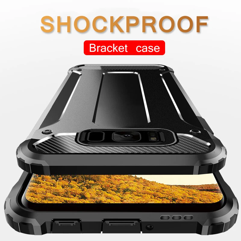 

Luxury Silicone Soft Edge Case On The For Samsung Galaxy S10e S7 Edge S9 S8 S10 Plus Armor Case Note 8 9 Shockproof Case Cover