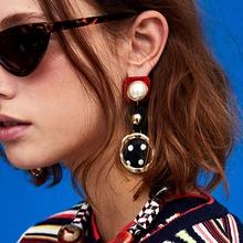 

Bestessy Simulated-pearl Drop Earrings Jewelry Earrings Women Bohemian Long Dangle Wedding Earrings Dropshipping Pendientes