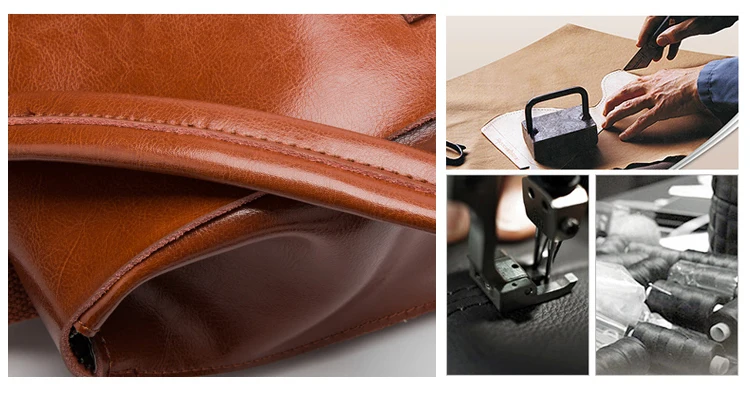  Fashion Designer Genuine Leather Women Backpack Drawstring School Bags For Teenagers Girls Female Travel BackPack (2)