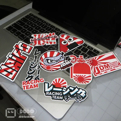 8 Styles Funny Anese Jdm Ninja Racing Car Sticker Decals 8 Styles Funny Anese Jdm Ninja Racing Car Sticker Decals Reflective Styling For Motor Bike Whole Body In Stickers From