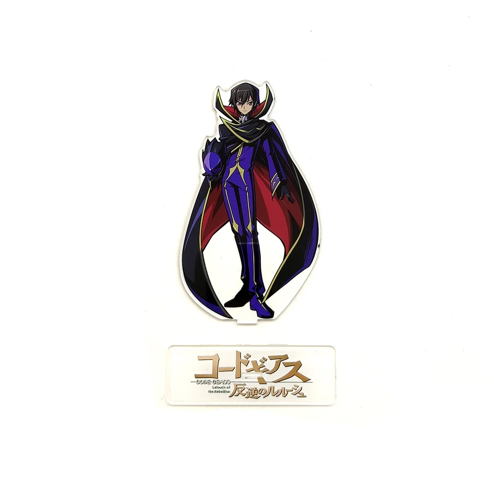 Love Thank You Code Geass Lelouch Lamperoug Lulu Zero фигурка на акриловой подставке модель держатель пластины торт Топпер аниме японский крутой