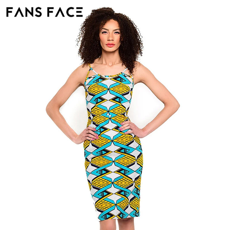 Fans cara africana de las mujeres del vestido del verano baratos hermosos vestidos ropa vestidos elementos impresión zomer jurk|african dress|women african dress women - AliExpress