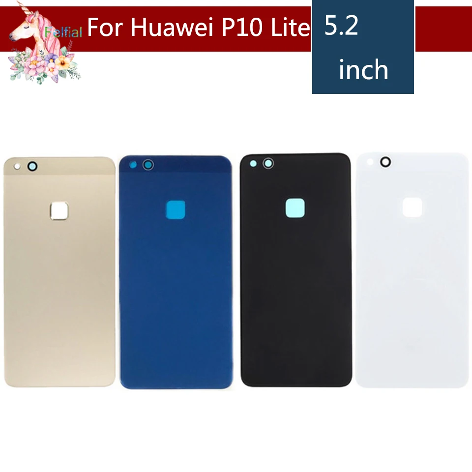 10 шт./лот для Huawei P10 Lite стеклянная крышка аккумулятора Nova задний корпус задняя