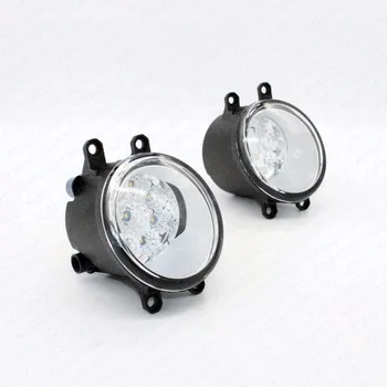 

2pcs Car Styling Round Front Bumper LED Fog Lights High Brightness DRL Day Driving Bulb Fog Lamps For TOYOTA Camry sedan XV4