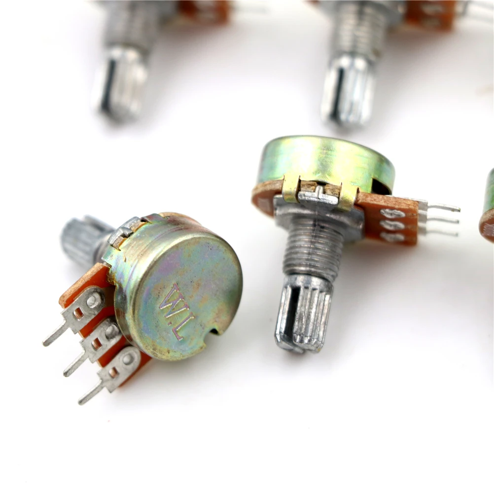 10 шт. 100K ohm линейный конический поворотный панельный потенциометр