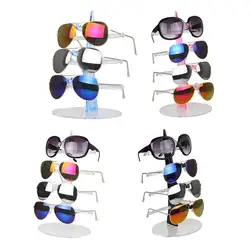 Fashion Jewelry Organizer Stand 4 Layers Plastic Sunglasses Eyeglass Glasses Frame Rack Display Stand Show Holder Fashion Jewelry Organizer Stand 4 Layers Plastic Sunglasses Eyeglass Glasses Frame Rack Display Stand Show Holder